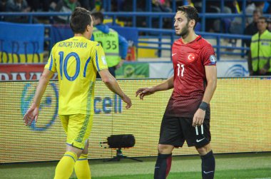 FIFA Dünya Kupası 2018 oyunu Türk Milli Takımı karşı Ukrayna Milli takımının Elemeleri