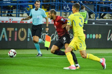 FIFA Dünya Kupası 2018 oyunu Türk Milli Takımı karşı Ukrayna Milli takımının Elemeleri