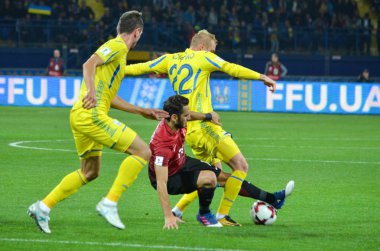 FIFA Dünya Kupası 2018 oyunu Türk Milli Takımı karşı Ukrayna Milli takımının Elemeleri