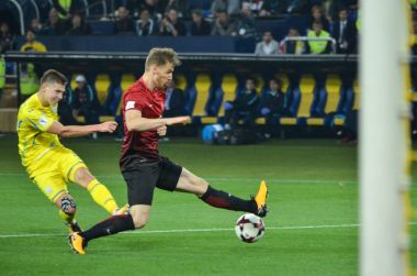 FIFA Dünya Kupası 2018 oyunu Türk Milli Takımı karşı Ukrayna Milli takımının Elemeleri