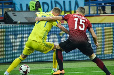 FIFA Dünya Kupası 2018 oyunu Türk Milli Takımı karşı Ukrayna Milli takımının Elemeleri