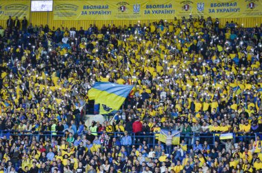 FIFA Dünya Kupası 2018 oyunu Türk Milli Takımı karşı Ukrayna Milli takımının Elemeleri