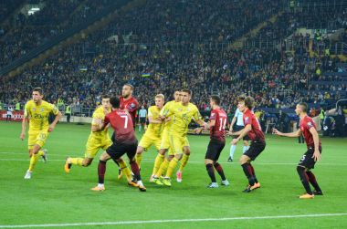 FIFA Dünya Kupası 2018 oyunu Türk Milli Takımı karşı Ukrayna Milli takımının Elemeleri
