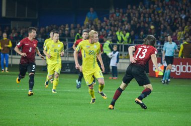 FIFA Dünya Kupası 2018 oyunu Türk Milli Takımı karşı Ukrayna Milli takımının Elemeleri