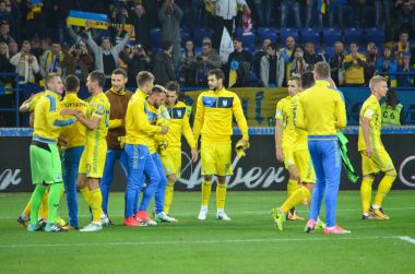 FIFA Dünya Kupası 2018 oyunu Türk Milli Takımı karşı Ukrayna Milli takımının Elemeleri