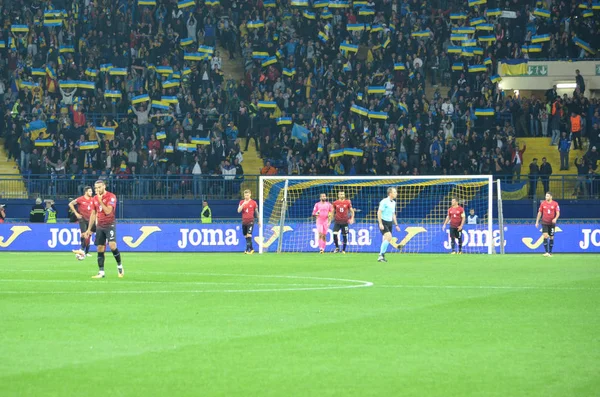FIFA World Cup 2018 qualifying game of Ukraine national team against Turkish National Team — Stock Photo, Image