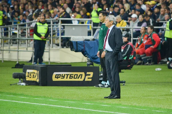 Copa do Mundo FIFA 2018 jogo de qualificação da equipe nacional da Ucrânia contra a Seleção Turca — Fotografia de Stock