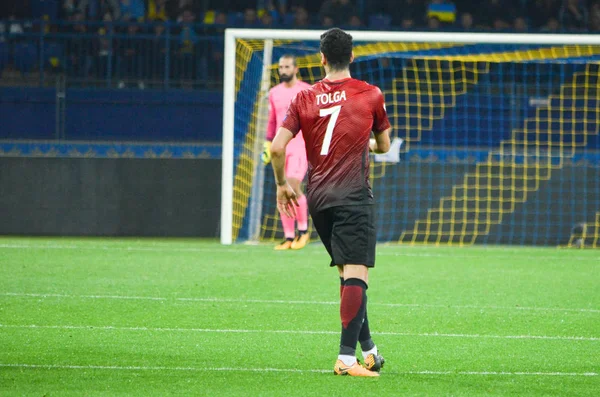 FIFA World Cup 2018 kwalificatie wedstrijd van de nationale ploeg van de Oekraïne tegen Turkse nationale Team — Stockfoto