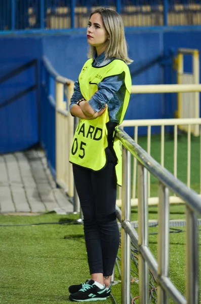 Futbolcu sırasında Uefa Şampiyonlar Ligi maç Shakhtar Rakip Ssc Napoli arasında