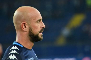 Futbolcu sırasında Uefa Şampiyonlar Ligi maç Shakhtar Rakip Ssc Napoli arasında