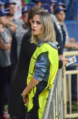 Futbolcu sırasında Uefa Şampiyonlar Ligi maç Shakhtar Rakip Ssc Napoli arasında