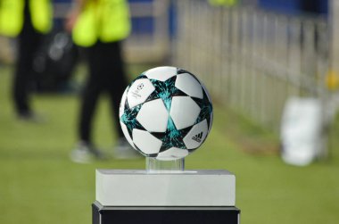Futbolcu sırasında Uefa Şampiyonlar Ligi maç Shakhtar Rakip Ssc Napoli arasında