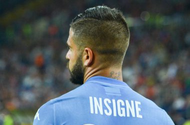 Futbolcu sırasında Uefa Şampiyonlar Ligi maç Shakhtar Rakip Ssc Napoli arasında