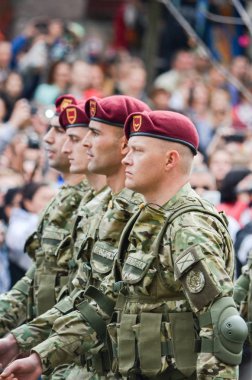 Ukrayna'nın Bağımsızlık Günü vesilesiyle Mart'ta yabancı devletlerin askerlik