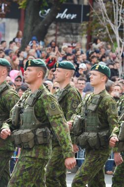 Ukrayna'nın Bağımsızlık Günü vesilesiyle Mart'ta yabancı devletlerin askerlik