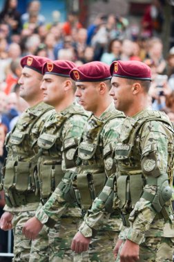 Ukrayna'nın Bağımsızlık Günü vesilesiyle Mart'ta yabancı devletlerin askerlik