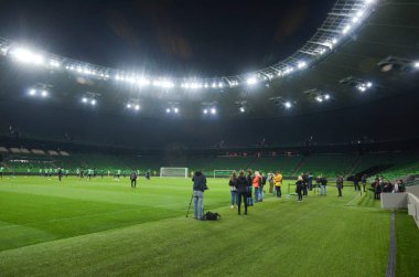 Krasnodar, Rusya - 14 Kasım 2017: Krasn genel bakış