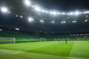 Krasnodar, Rusya - 14 Kasım 2017: Krasn genel bakış