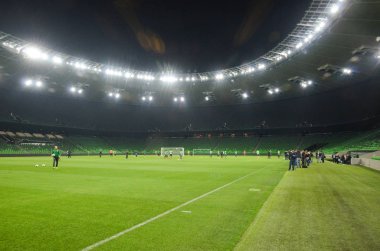 Krasnodar, Rusya - 14 Kasım 2017: Krasn genel bakış