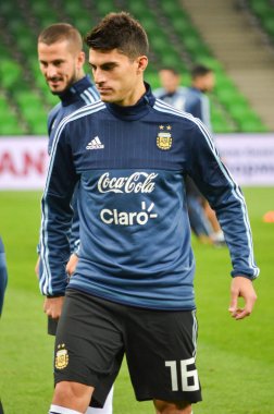 Krasnodar, Rusya - 14 Kasım 2017: Diego ben sırasında bir fr