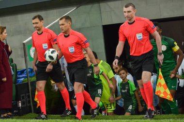 Krasnodar, Rusya - 14 Kasım 2017: Baş Yargıç Vladislav B