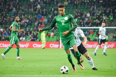 Krasnodar, Rusya - 14 Kasım 2017: Tyronne Ebuehi (R) sırasında