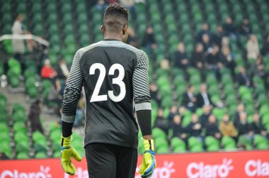 Krasnodar, Rusya - 14 Kasım 2017: Francis Uzoho sırasında bir fr