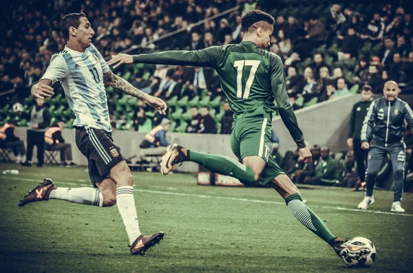 Krasnodar, Rusya - 14 Kasım 2017: Tyronne Ebuehi (R) agains