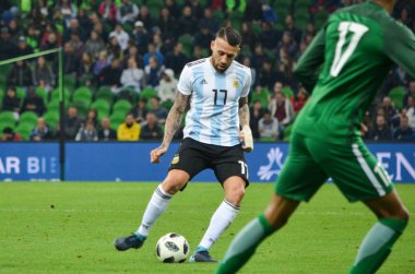 Krasnodar, Rusya - 14 Kasım 2017: Papu Gomez 