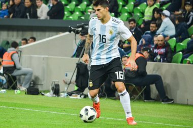 Krasnodar, Rusya - 14 Kasım 2017: Diego ben sırasında bir fr