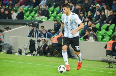 Krasnodar, Rusya - 14 Kasım 2017: Diego ben sırasında bir fr