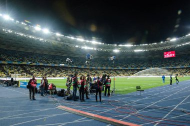 Kiev, Ukrayna - 09 Ekim 2017: Milli Güvenlik Olympi genel bakış