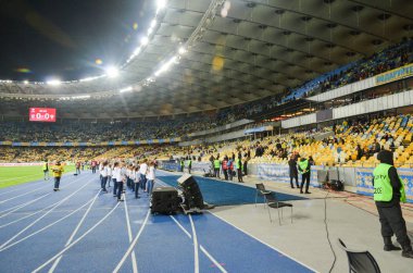 Kiev, Ukrayna - 09 Ekim 2017: Milli Güvenlik Olympi genel bakış