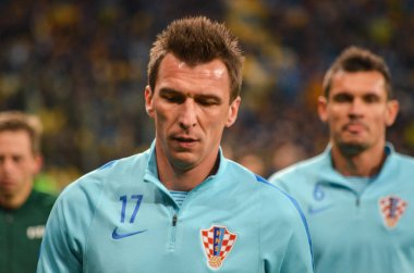 Kiev, Ukrayna - 09 Ekim 2017: Mario Mandzuki