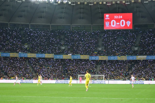 Kiew, Ukraine - 09. Oktober 2017: ein allgemeines Foto des Stadions — Stockfoto
