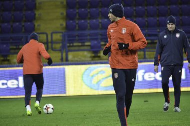 Kharkiv, Ukrayna - 15 Kasım 2016: Oyuncu Dostu sırasında