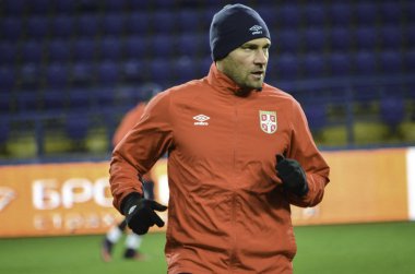Kharkiv, UKRAINE - November 15, 2016: Dusko Tosic during the fri