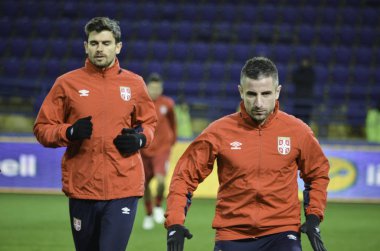 Kharkiv, UKRAINE - November 15, 2016: Zoran Tosic during the fri