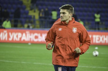 Kharkiv, Ukrayna - 15 Kasım 2016: Aleksandar Ignjovski Düriye