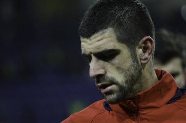 Kharkiv, Ukrayna - 15 Kasım 2016: Stefan Mitrovic sırasında t