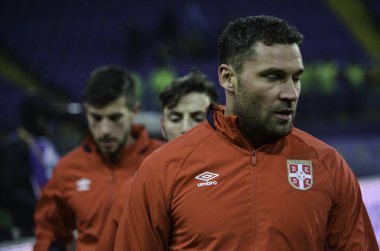 Kharkiv, Ukrayna - 15 Kasım 2016: Dusko Tosic f sırasında