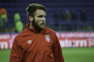 Kharkiv, Ukrayna - 15 Kasım 2016: Aleksandar Katai inci sırasında