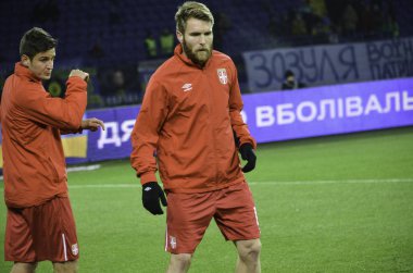 Kharkiv, Ukrayna - 15 Kasım 2016: Aleksandar Katai inci sırasında