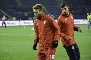 Kharkiv, Ukrayna - 15 Kasım 2016: Aleksandar Katai sırasında t