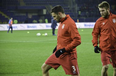 Kharkiv, Ukrayna - 15 Kasım 2016: Dusko Tosicduring isteği