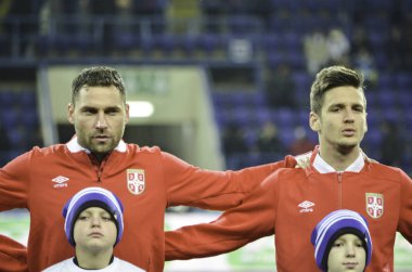 Kharkiv, UKRAINE - November 15, 2016: Dusko Tosic during the fri