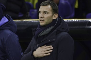 Kharkiv, Ukrayna - 15 Kasım 2016: Andrey Shevchenko sırasında t