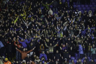 Kharkiv, Ukrayna - 15 Kasım 2016: Çok sayıda hayranları t