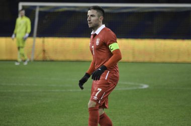 Kharkiv, UKRAINE - November 15, 2016: Zoran Tosic during the fri