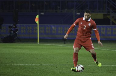 Kharkiv, UKRAINE - November 15, 2016: Dusko Tosic during the fri